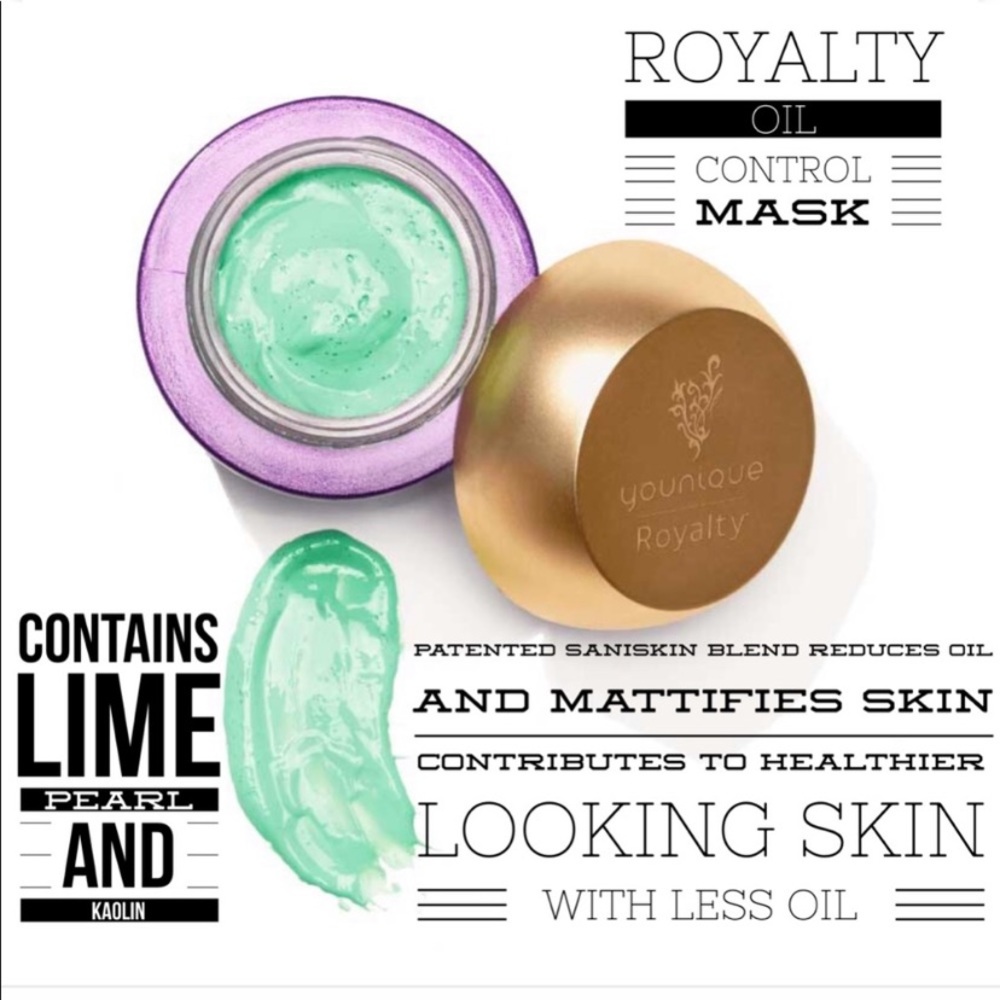 BNIB Younique Royalty Oil Control Mask